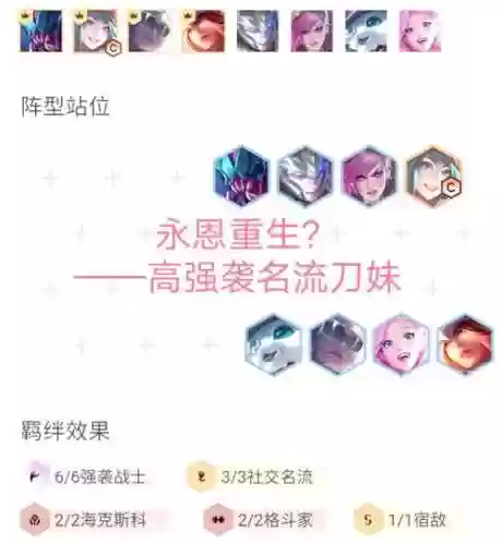 剪刀妹阵容搭配装备_1插图1