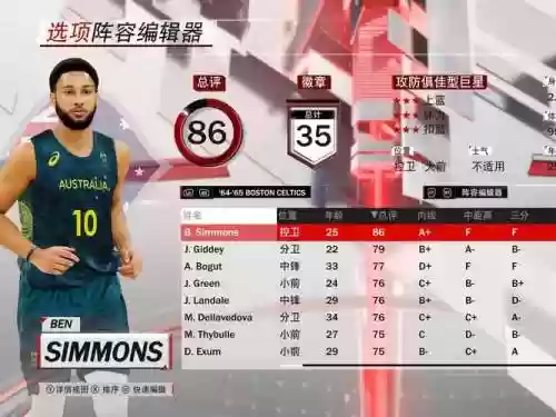 2k18技能组合_1插图1
