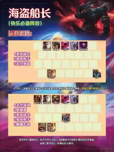云顶阵容搭配海盗插图1
