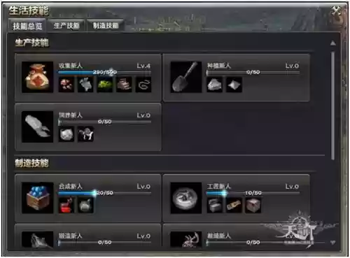 天谕生活技能之炼金插图1