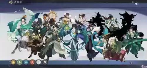 武林闲侠天下演武阵容搭配_1插图1