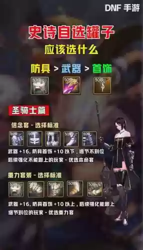 dnf圣职团长装备选择_1插图1