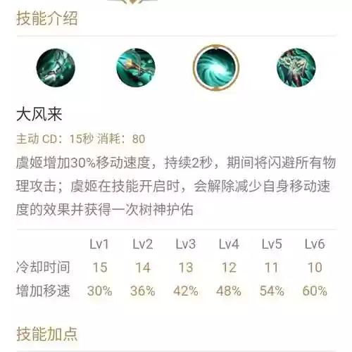 虞姬如何技能加点插图