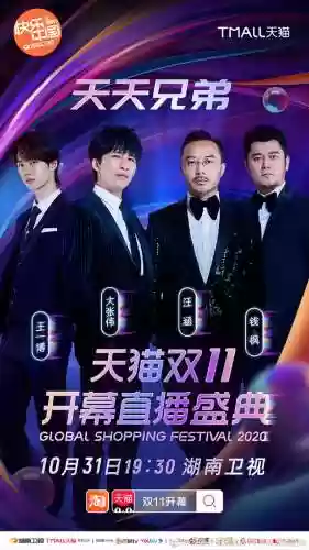 双十一开幕式阵容搭配插图