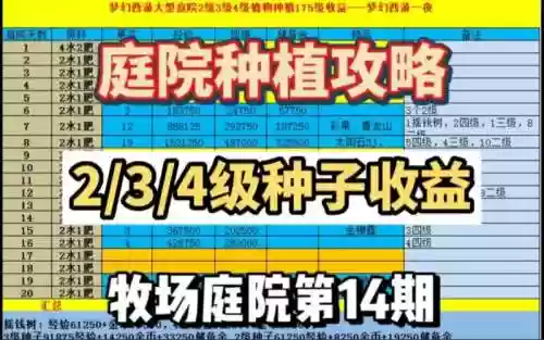 梦幻西游四级种子占几个空间_1插图1
