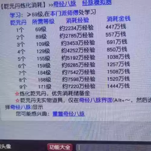 梦幻西游69乾元丹成功插图1