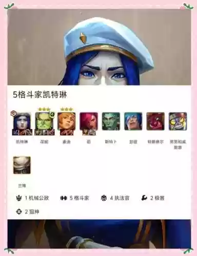 凯特林阵容搭配插图1