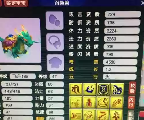 梦幻变异龙龟能洗出几技能插图1