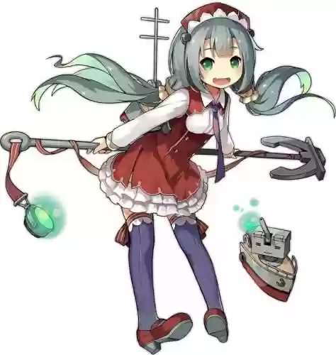 舰队少女萤火虫装备，舰娘萤火虫号驱逐舰插图