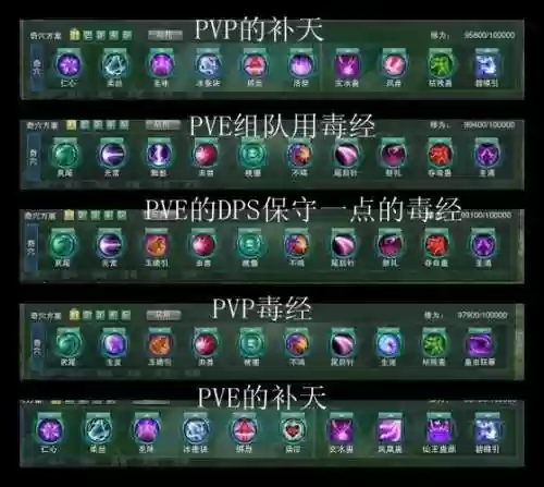 五毒的技能怎么摆放，端游五毒技能插图