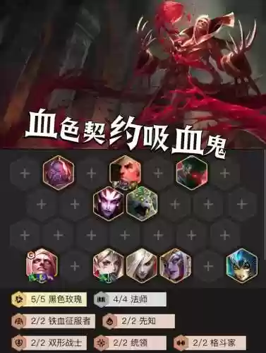 吸血鬼什么阵容搭配，吸血鬼什么阵容搭配最厉害插图1