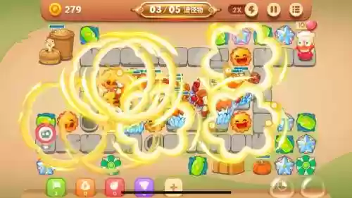 保卫萝卜3集市攻略36，新版保卫萝卜3集市攻略46插图1