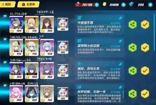 崩坏3rd阵容搭配，崩坏三所有阵容搭配插图