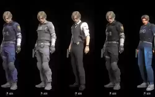 生化危机极限战斗里昂的装备，生化危机里昂同款衣服插图1