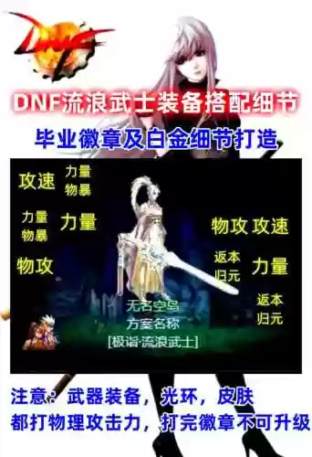 女鬼剑流浪装备搭配，女鬼剑流浪装备搭配图插图1
