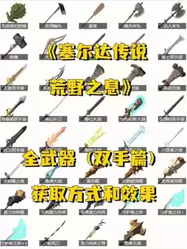 塞尔达武器暴击，塞尔达 武器加成插图1