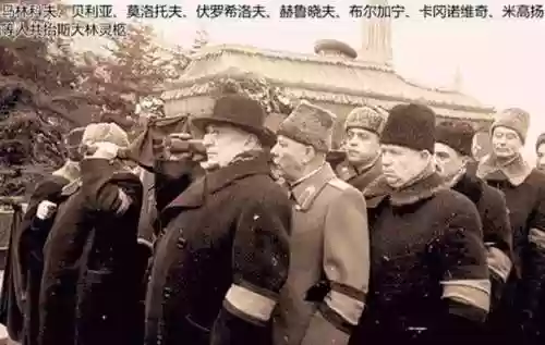 斯大林抬棺阵容搭配，斯大林胳膊插图1