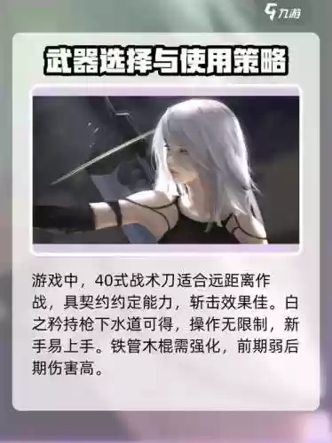 尼尔机械水都市武器，尼尔机械纪元水都武器怎么拿插图1