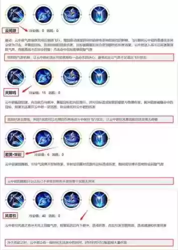 王者荣耀云中君的技能介绍，王者中的云中君插图1